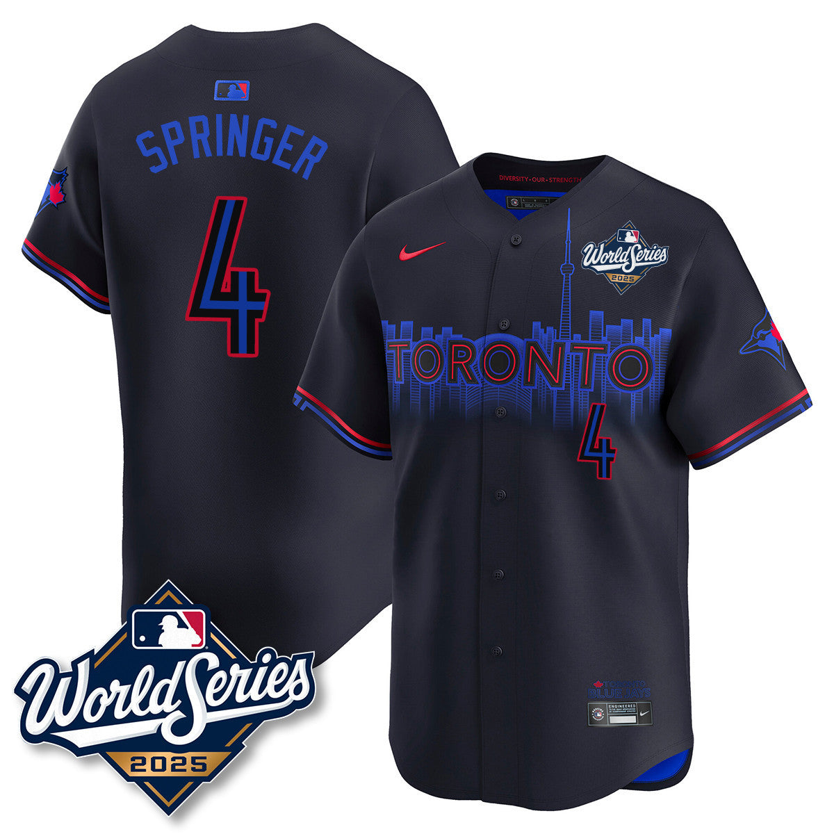 TOR 2025 World Series Jersey - All Stitched