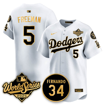 LAD 2025 World Series Champions Jersey N1 - All Stitched