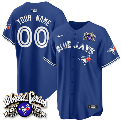 Toronto Blue Jays 2025 American League Champions Custom Jersey - All Stitched
