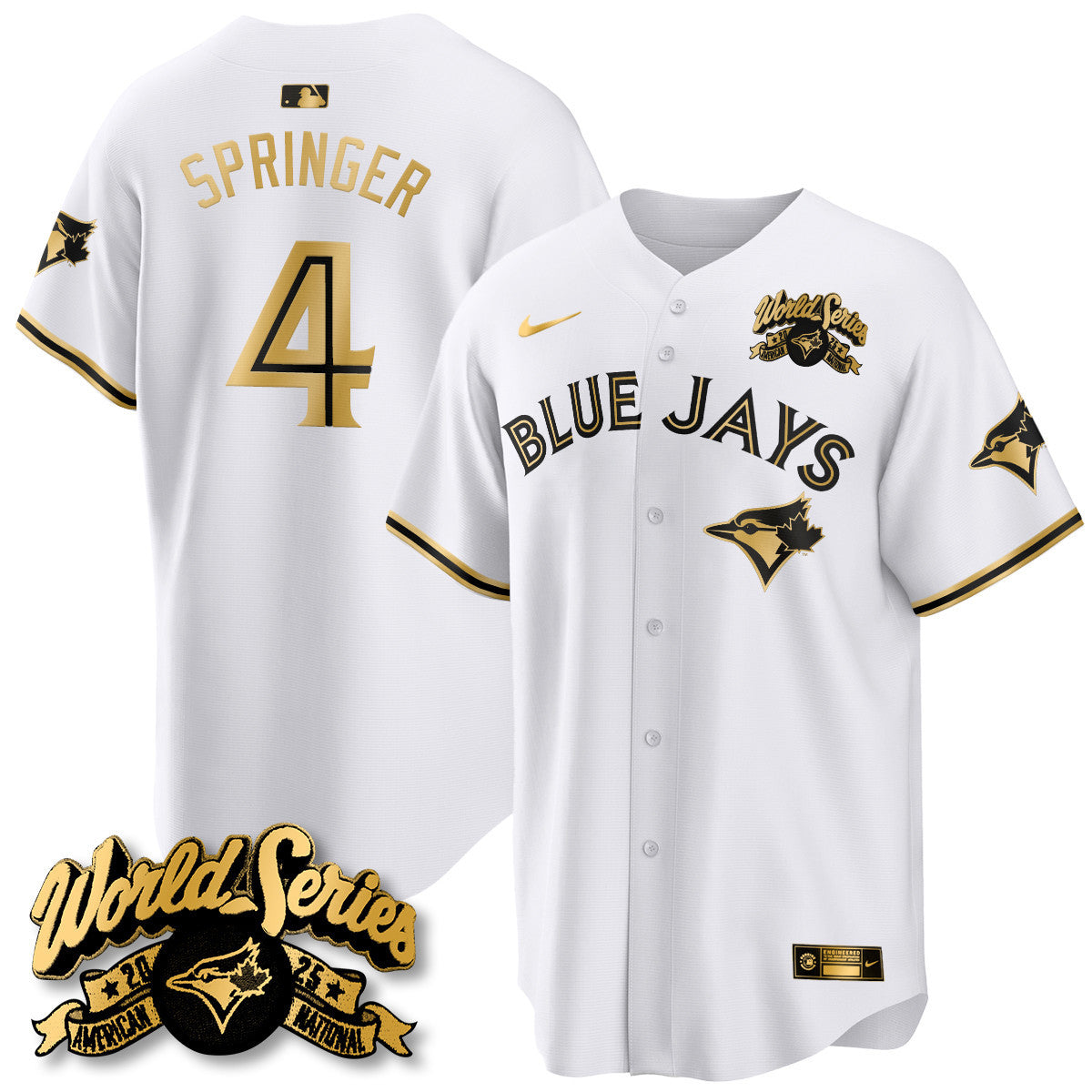 TOR 2025 American League Champions Jersey - All Stitched