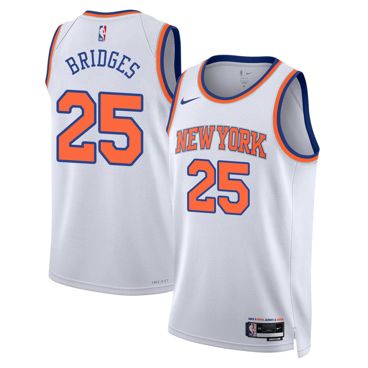 New York Knicks 2025 Limited Jersey - All Stitched