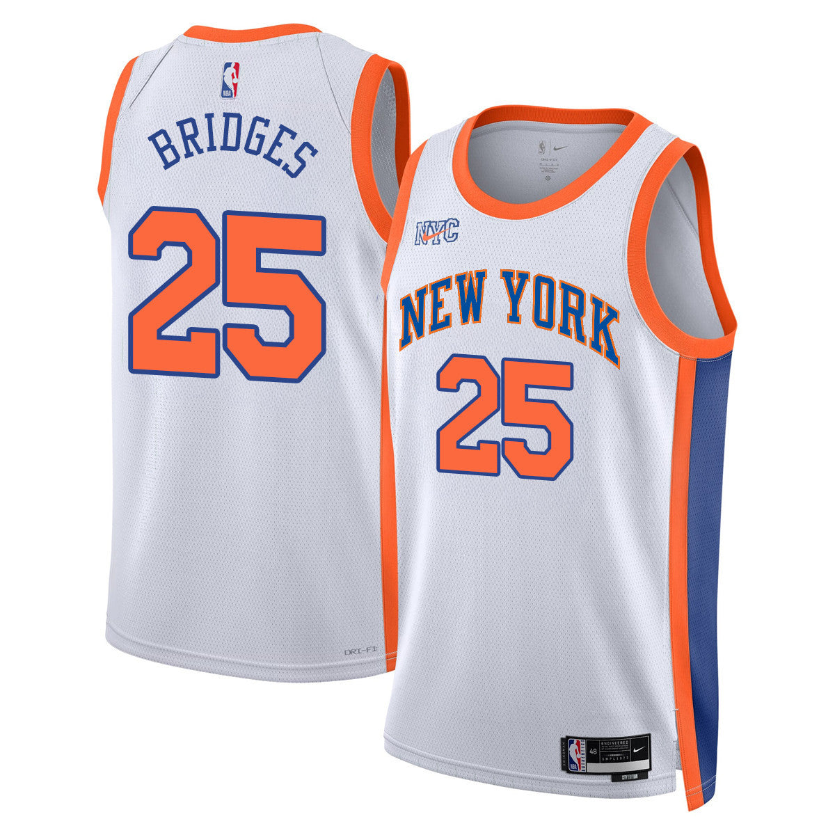 New York Knicks 2025 Limited Jersey - All Stitched