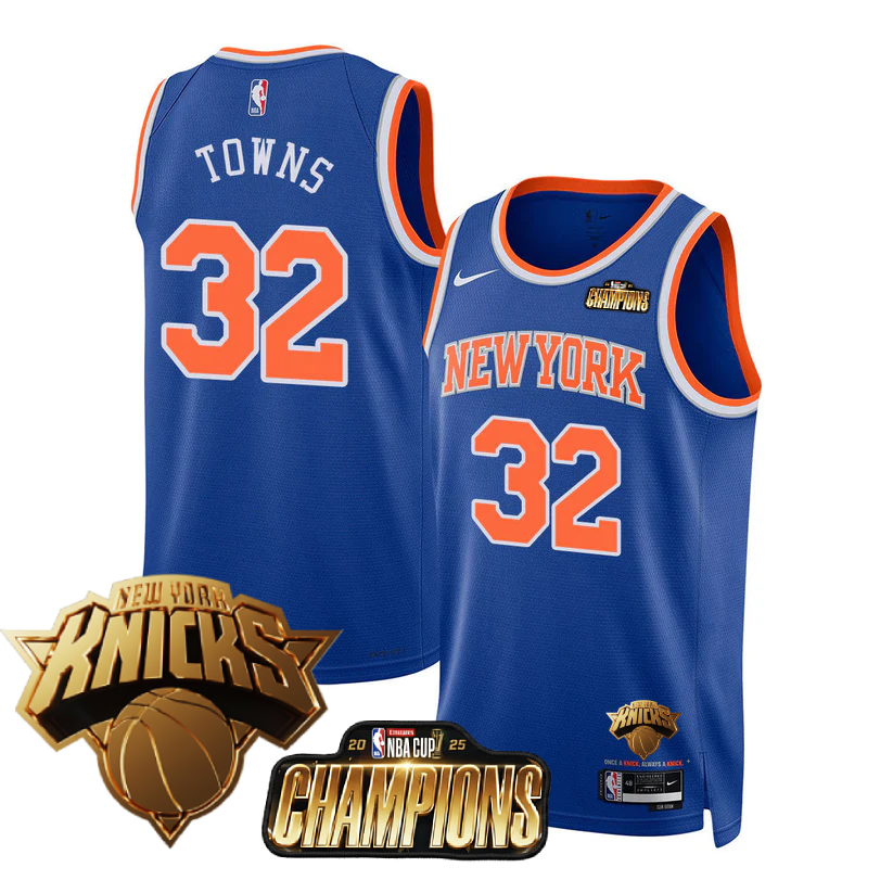 NYK 2025 Championship Jersey - All Stitched