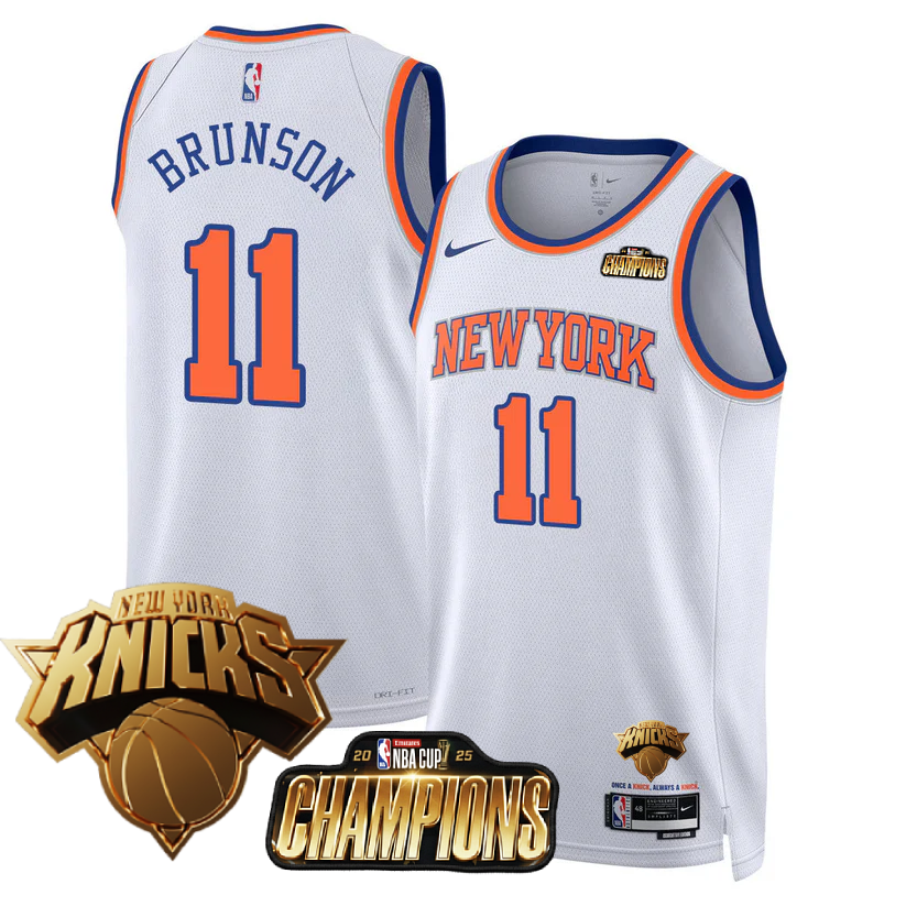 NYK 2025 Championship Jersey - All Stitched