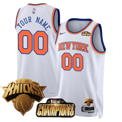 Custom NYK 2025 Championship Jersey - All Stitched