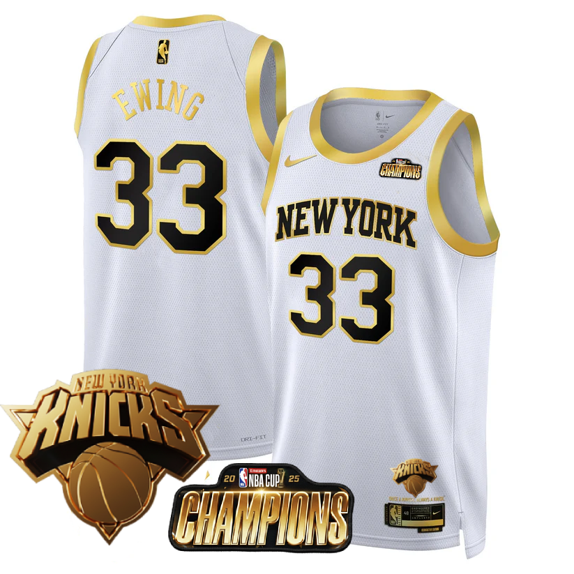 NYK 2025 Championship Jersey - All Stitched