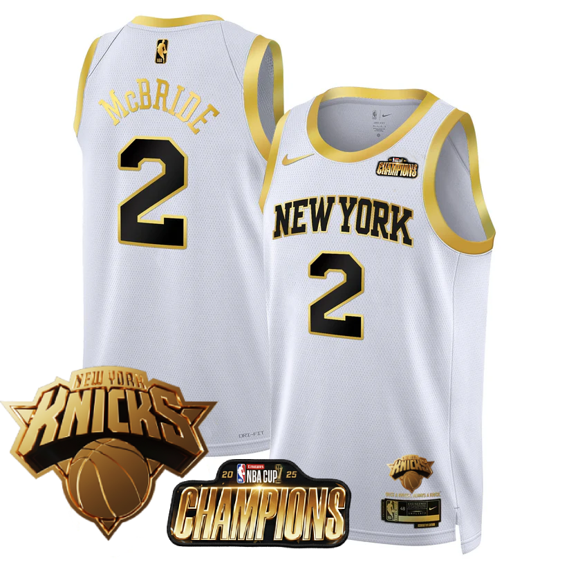 NYK 2025 Championship Jersey - All Stitched
