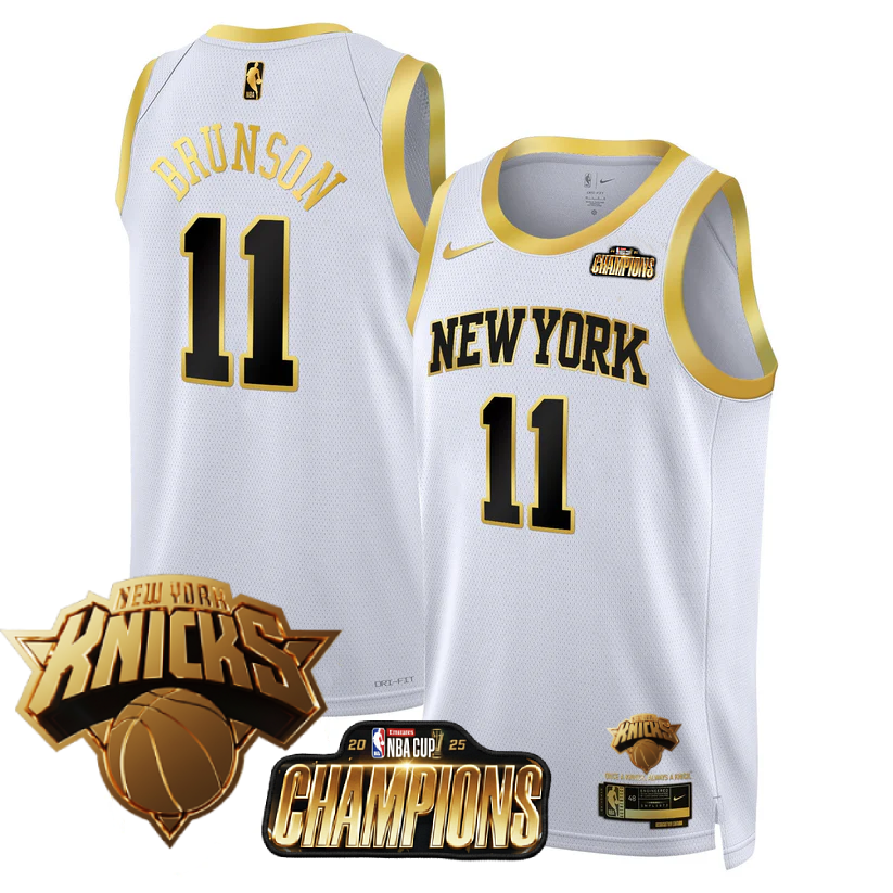 NYK 2025 Championship Jersey - All Stitched