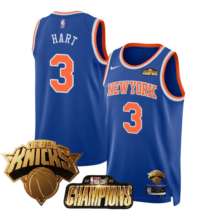 NYK 2025 Championship Jersey - All Stitched