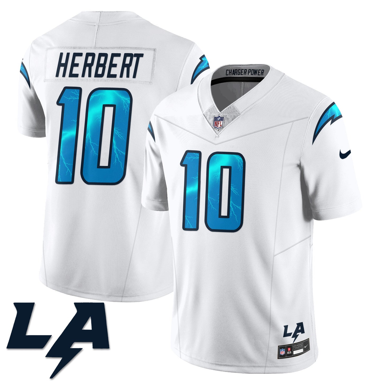 Los Angeles Chargers Rivarly Concept Jersey - All Stitched