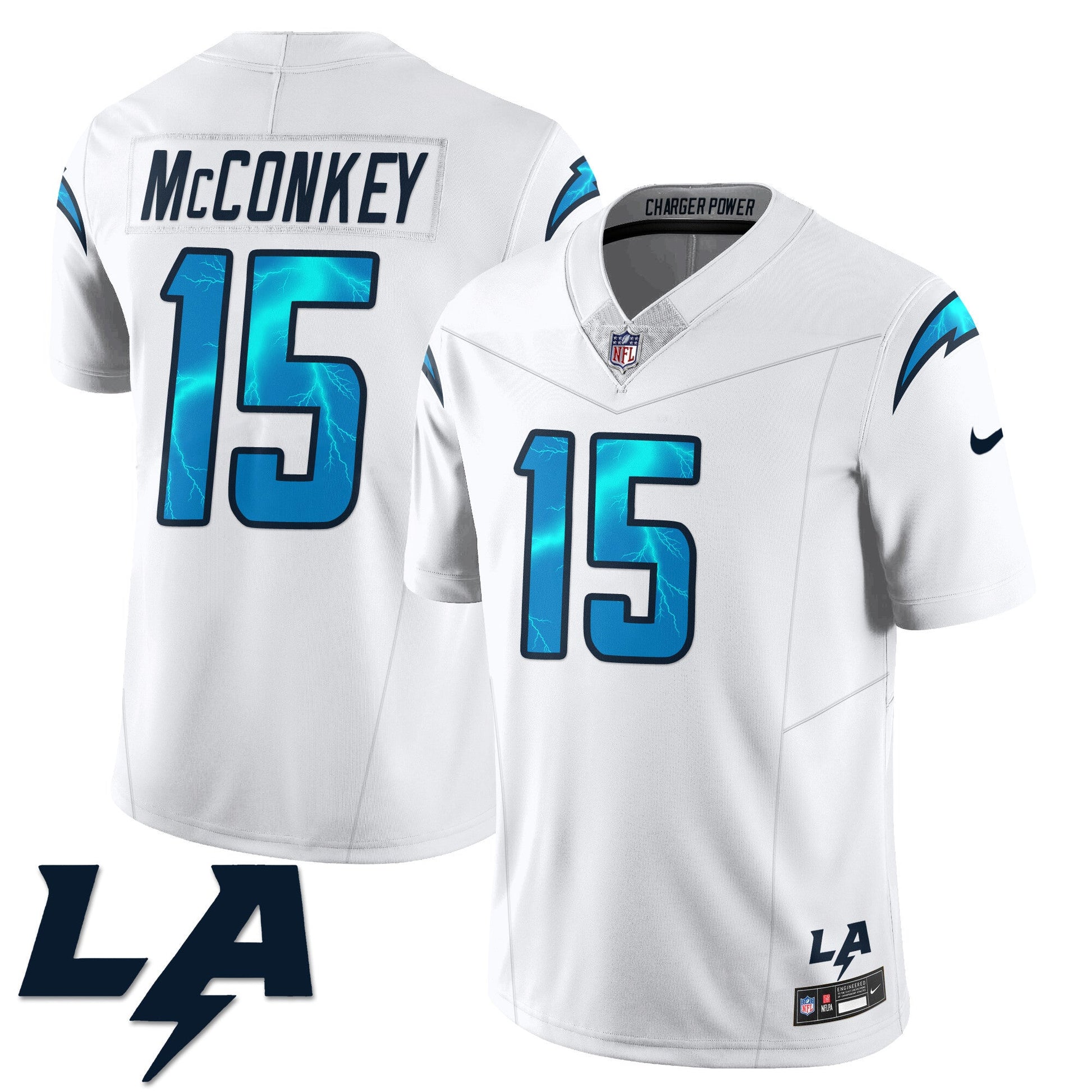 Los Angeles Chargers Rivarly Concept Jersey - All Stitched