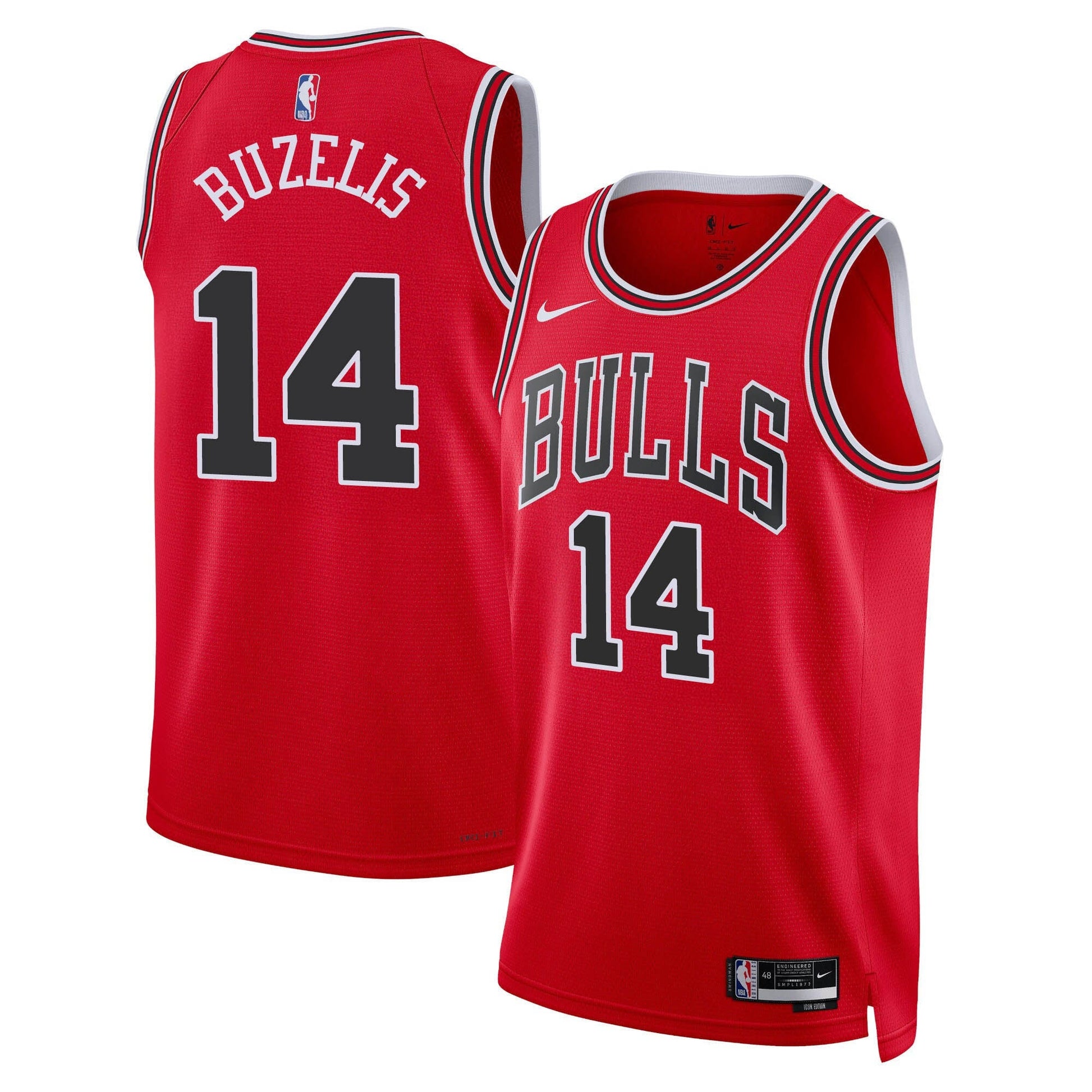 Chicago Bulls 2025 Limited Jersey - All Stitched