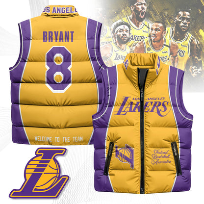 Los Angeles Lakers Unisex Puffer Vest