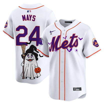 Men'sMets Grimace Halloween Vapor Premier Limited Jersey V2- Printed