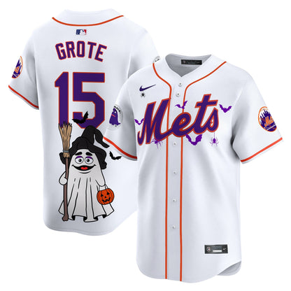 Men'sMets Grimace Halloween Vapor Premier Limited Jersey V2- Printed