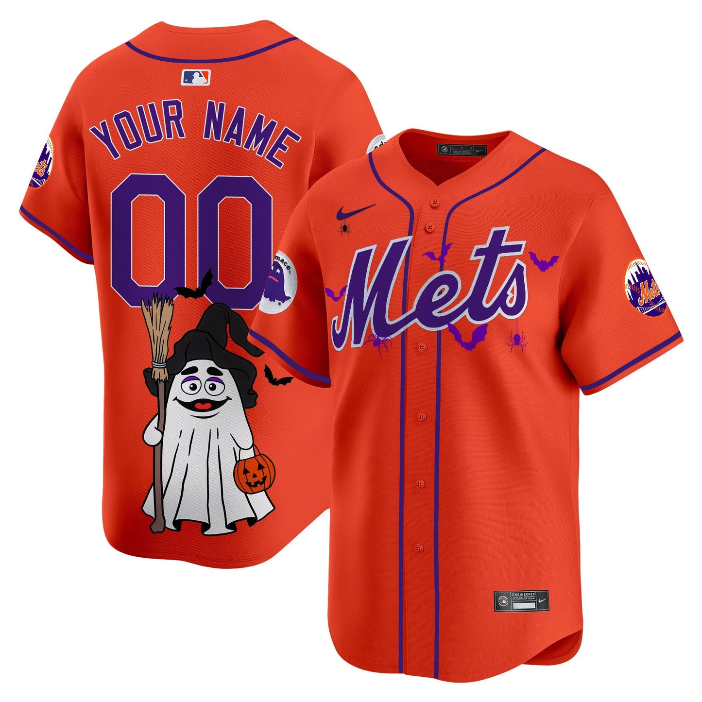 Custom Gender/Name Mets Grimace Halloween Vapor Premier Limited Jersey V2- Printed