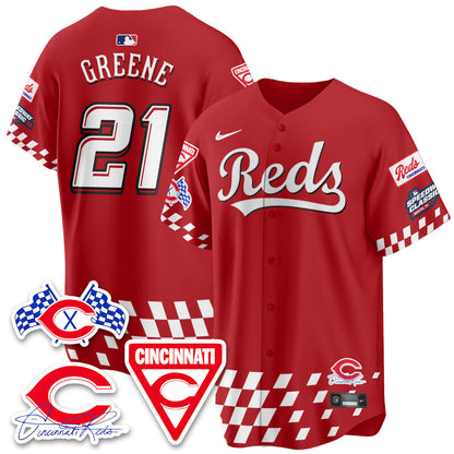 Cincinnati Reds 2025 Speedway Limited Jersey V2 - All Stitched
