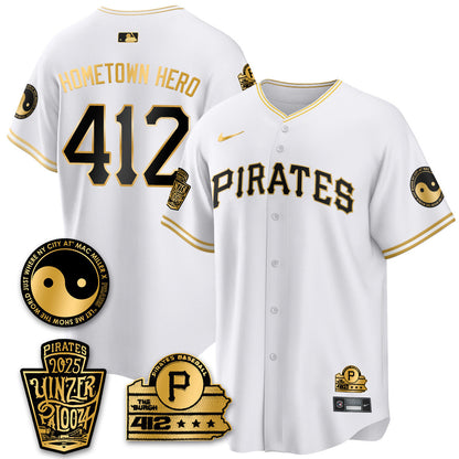 Men's Pittsburgh Pirates Yinzerpalooza 2025 Limited Jersey - All Stitched