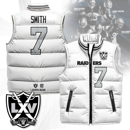 Las Vegas Raiders Unisex Puffer Vest