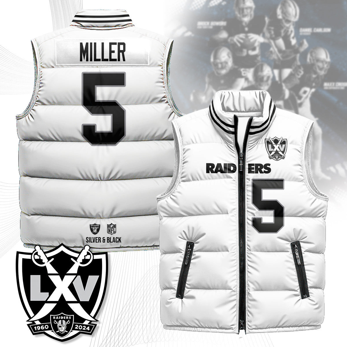 LVR Unisex Puffer Vest