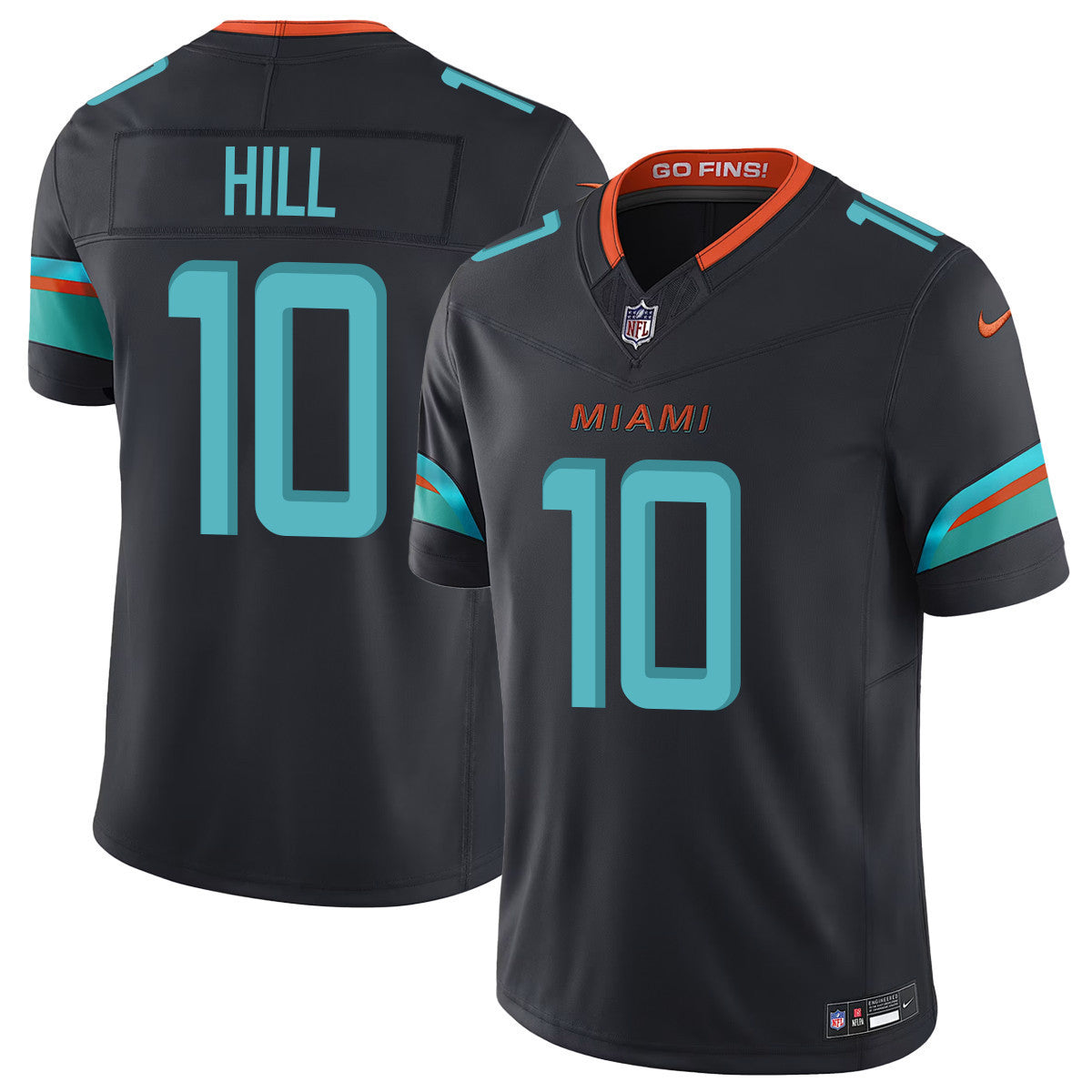 Miami Dolphins Vapor F.U.S.E. Limited Rivalry Series Jersey - All Stitched