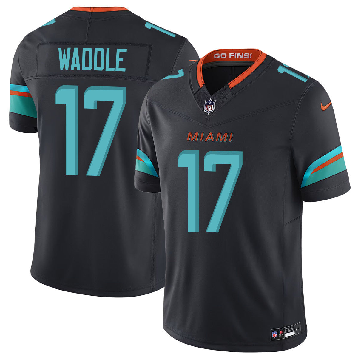Miami Dolphins Vapor F.U.S.E. Limited Rivalry Series Jersey - All Stitched