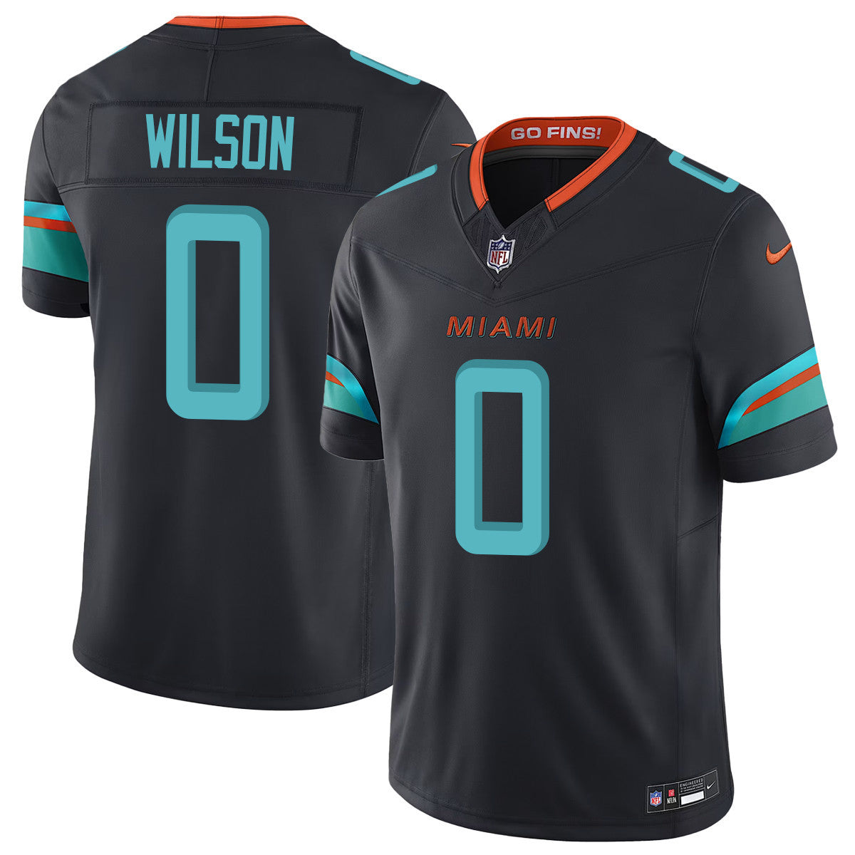 Miami Dolphins Vapor F.U.S.E. Limited Rivalry Series Jersey - All Stitched