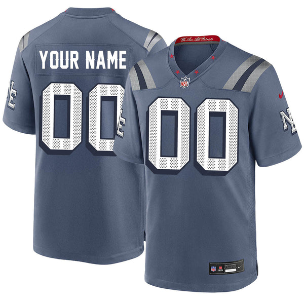 New England Patriots 2025 "Rivalries" Vapor Limited Custom Jersey - All Stitched