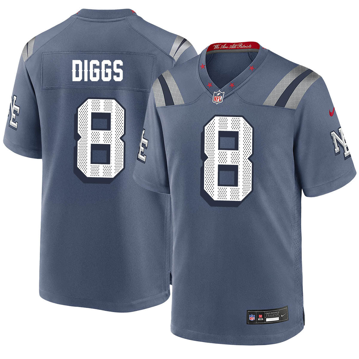 New England Patriots F.U.S.E. Limited Rivalry Series Jersey - All Stitched