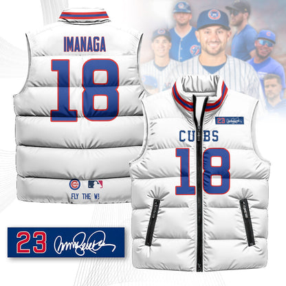 Chicago Cubs Unisex Puffer Vest