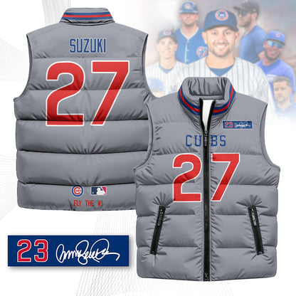 Chicago Cubs Unisex Puffer Vest