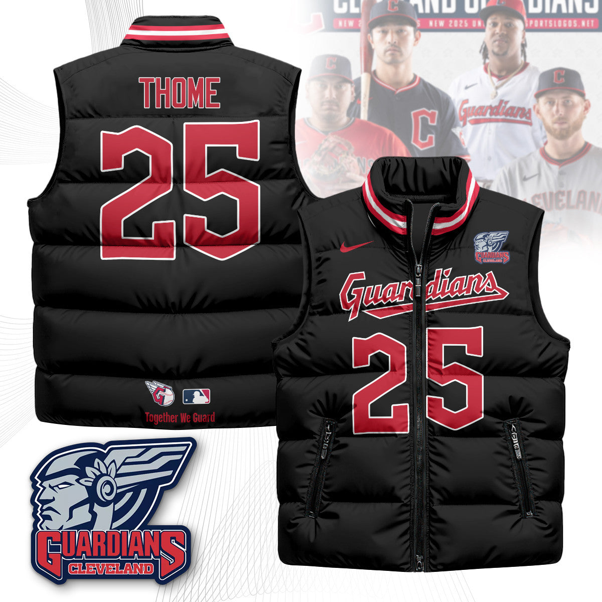 Cleveland Guardians Unisex Puffer Vest