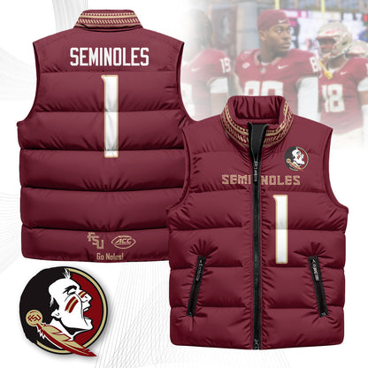 Florida State Seminoles Unisex Puffer Vest
