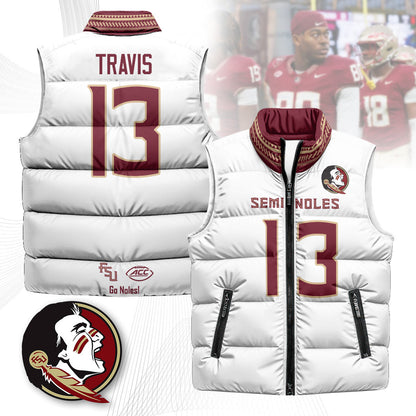 FSU Unisex Puffer Vest