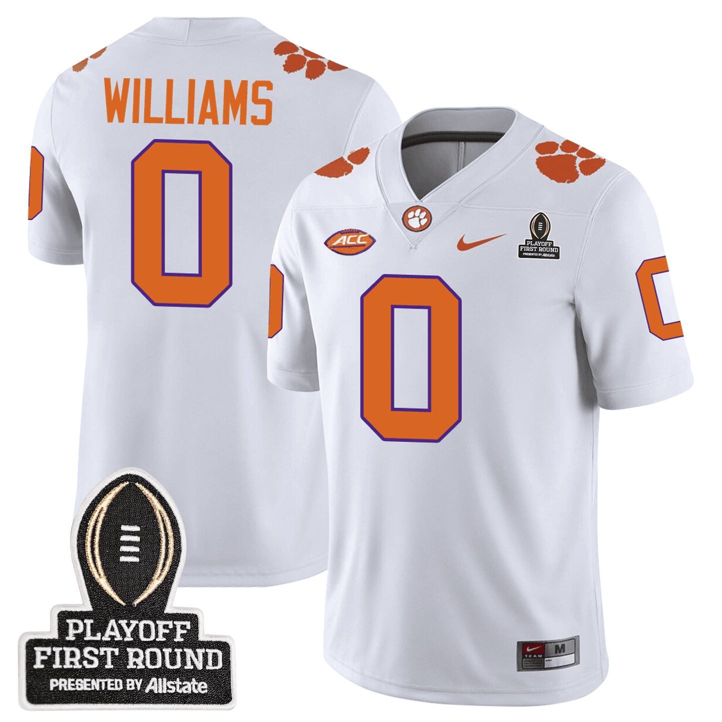 Clemson Tigers 24/25 Jersey - CFP First Round Patch