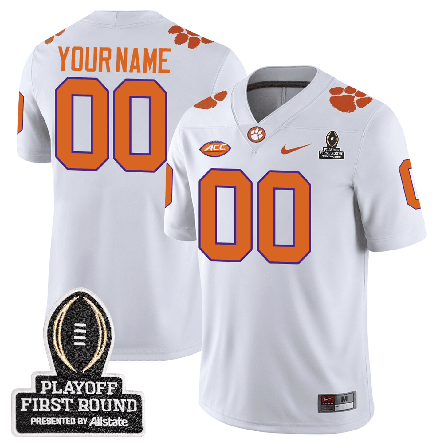 Clemson Tigers 24/25 Jersey - CFP First Round Patch