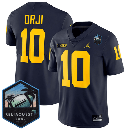 Michigan Wolverines Football 24/25 Jersey - ReliaQuest Bowl Patch
