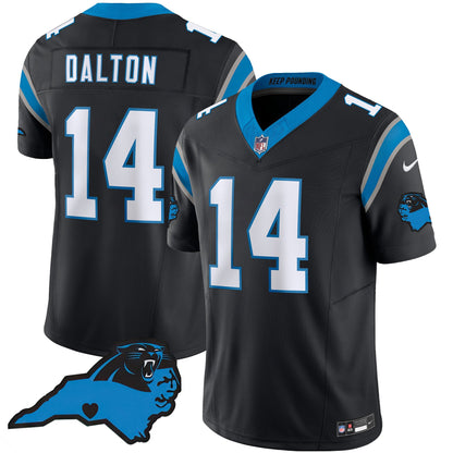 Men's Panthers Vapor Limited Jersey - Carolina Patch - All Stitched
