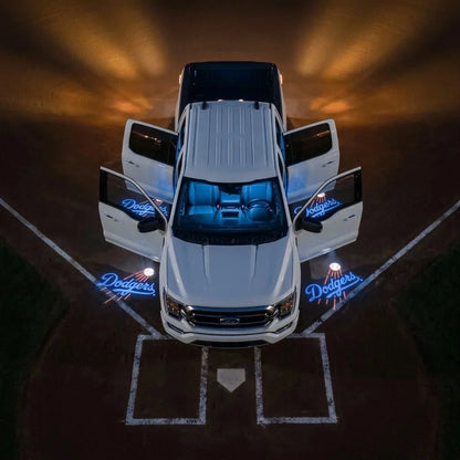 Baseball Car Door Projector Lights