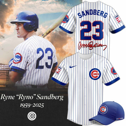 Chicago Cubs 'Ryne Sandberg Tribute' Vapor Premier Limited Jersey V6