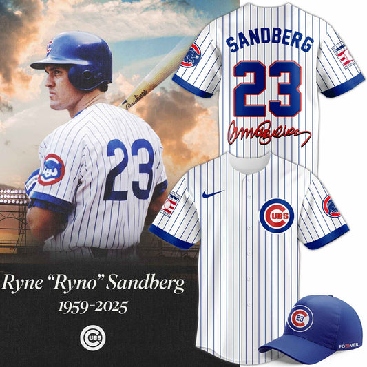 Chicago Cubs 'Ryne Sandberg Tribute' Vapor Premier Limited Jersey V6