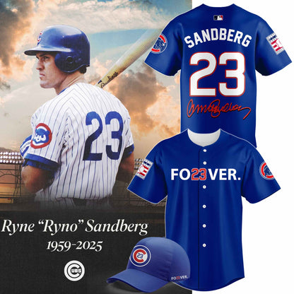 Chicago Cubs 'Ryne Sandberg Tribute' Vapor Premier Limited Jersey V6