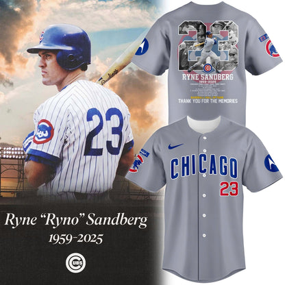 Chicago Cubs 'Ryne Sandberg Tribute' Vapor Premier Limited Jersey V5 - Printed