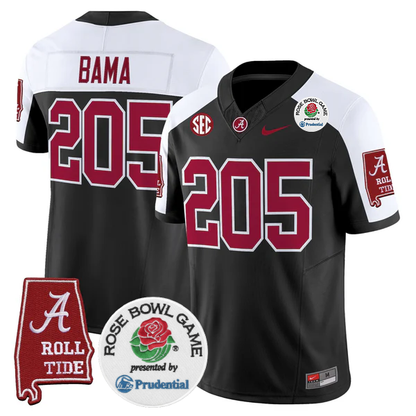 BAMA 2025 Rose Bowl Vapor Limited Jersey - All Stitched