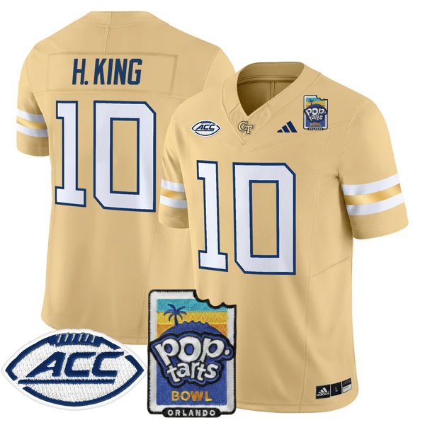 GTYJ 2025 PopTarts Bowl Patch Vapor Limited Jersey - All Stitched
