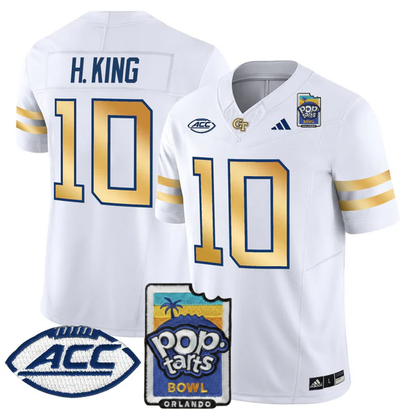 GTYJ 2025 PopTarts Bowl Patch Vapor Limited Jersey - All Stitched