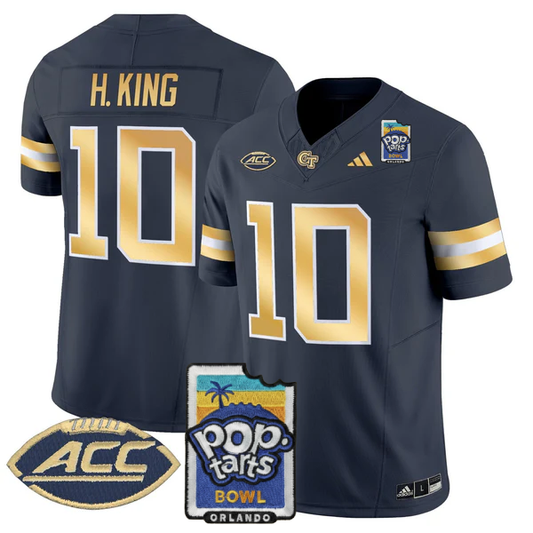 GTYJ 2025 PopTarts Bowl Patch Vapor Limited Jersey - Stitched