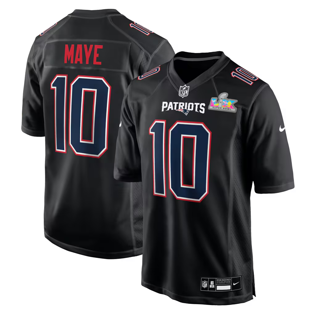 NE Carbon Fashion Game Limited Jersey - All Stitched