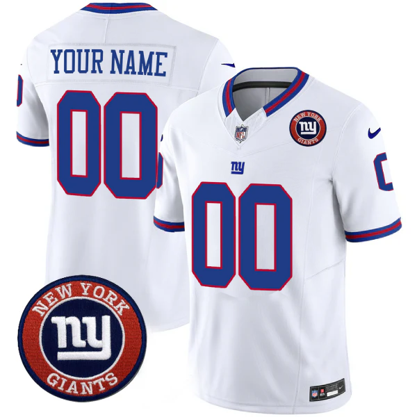 Custom NYG Limited Jersey - All Stitched
