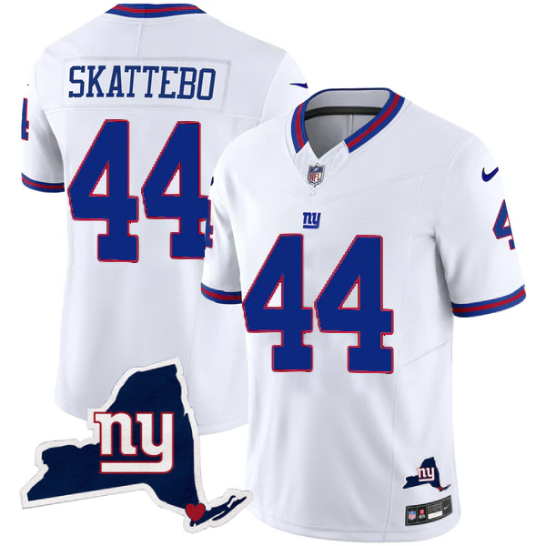 Cameron Skattebo #44 New York Giants Jersey - All Stitched